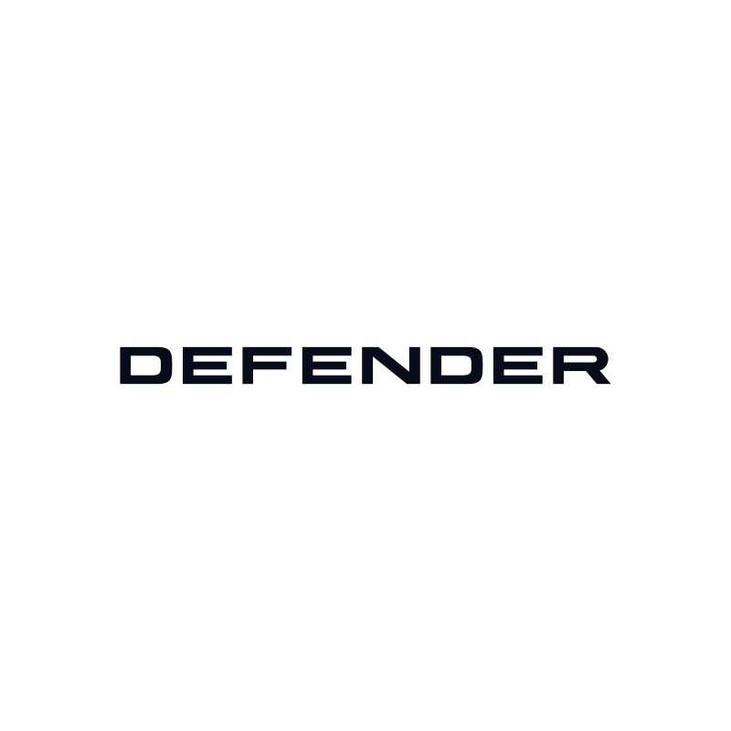 The Defender wordmark logo.