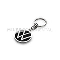 Volkswagen Enamel Key Ring - Black