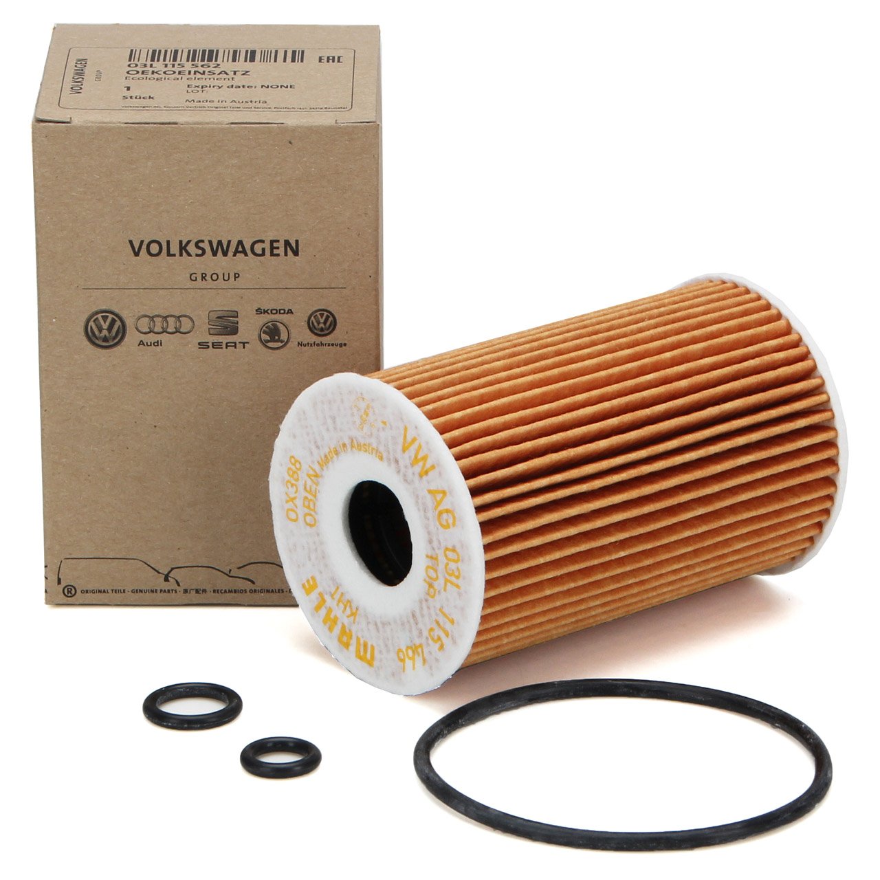 Volkswagen Genuine Oil Filter & Sump Washer Combo