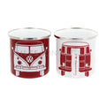 T1 Bus Enamel Mugs - Set of Two
