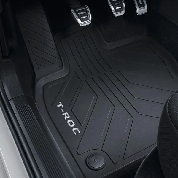 Volkswagen Genuine All-weather Floor Mats for T-Roc
