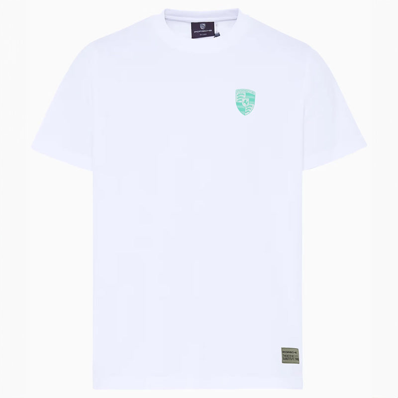 Porsche White 'There Is No Substitute' T-shirt