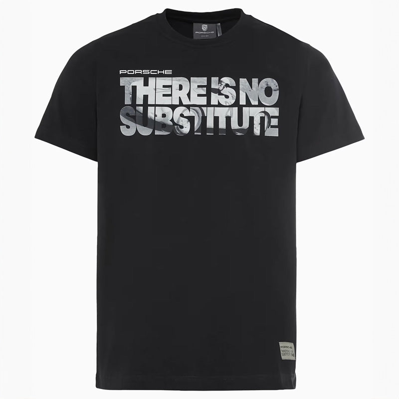 Porsche Black 'There Is No Substitute' T-shirt