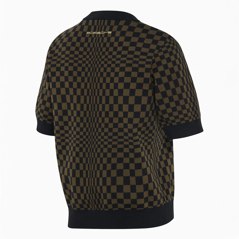 Porsche Jacquard Polo Top