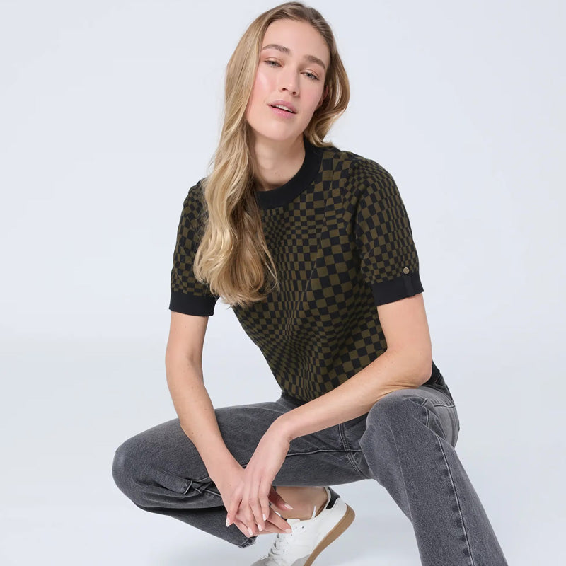 Porsche Jacquard Polo Top