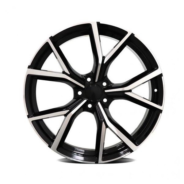 21" Replica Estoril Alloy Wheels - Black Polished