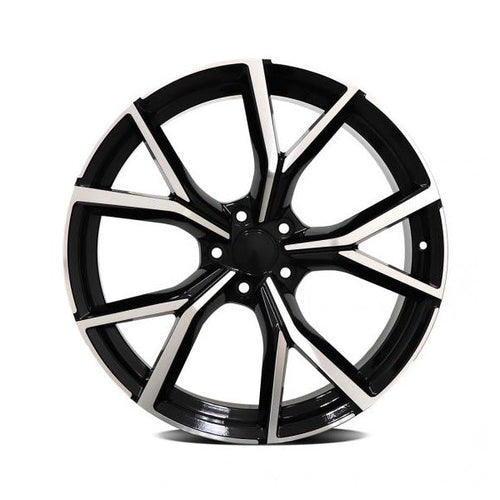21" Replica Estoril Alloy Wheels - Black Polished