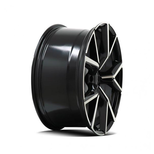21" Replica Estoril Alloy Wheels - Black Polished