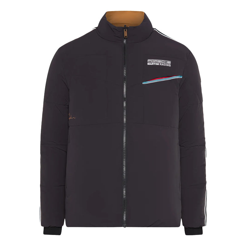 Porsche Navy/Tan Reversible MARTINI RACING Men's Jacket