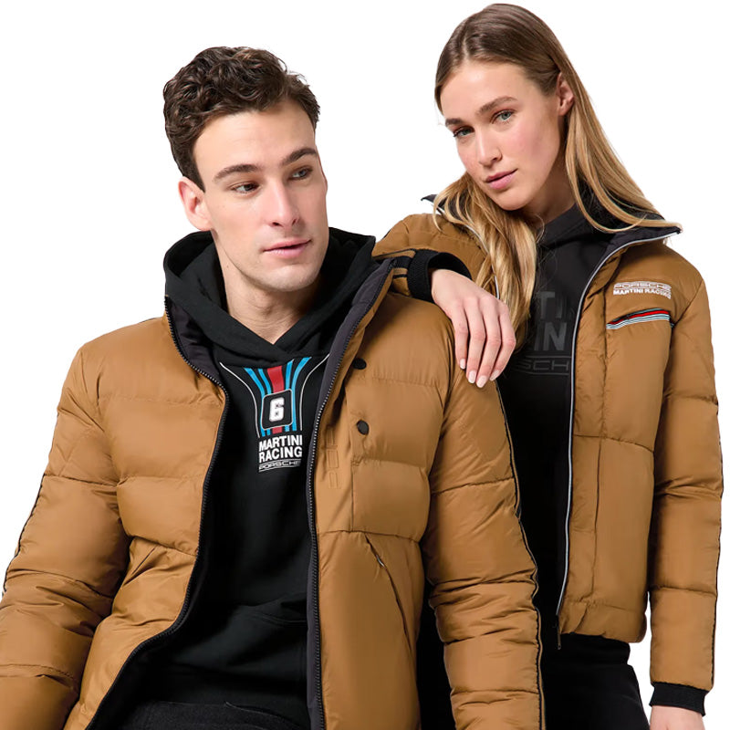 Porsche Navy/Tan Reversible MARTINI RACING Women's Jacket