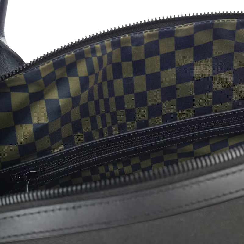 Porsche Black/Gold Heritage Travel Bag
