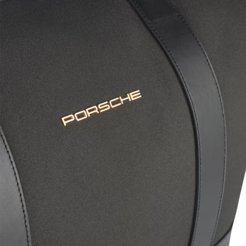 Porsche Black/Gold Heritage Travel Bag
